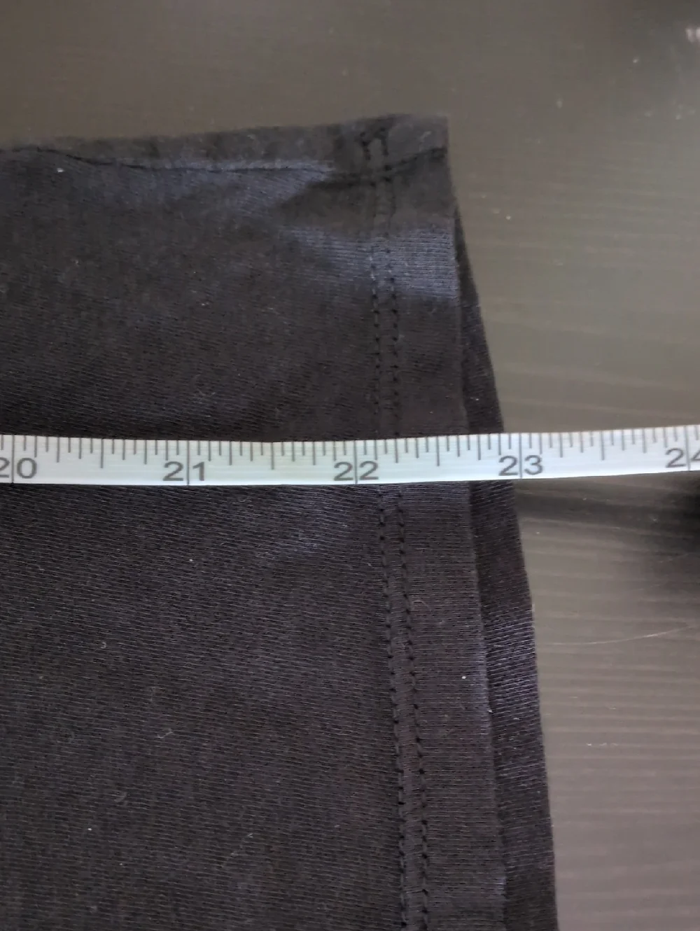 Quince Cotton Modal Scoop Neck Tee Shirt Womens Size Large Black Short Sleeves - Picture 8 of 9